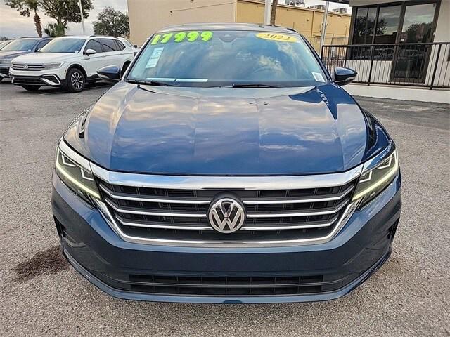 used 2022 Volkswagen Passat car, priced at $17,395