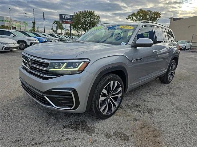 used 2022 Volkswagen Atlas car, priced at $33,999