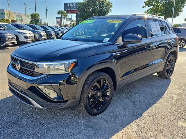 used 2022 Volkswagen Taos car, priced at $18,498