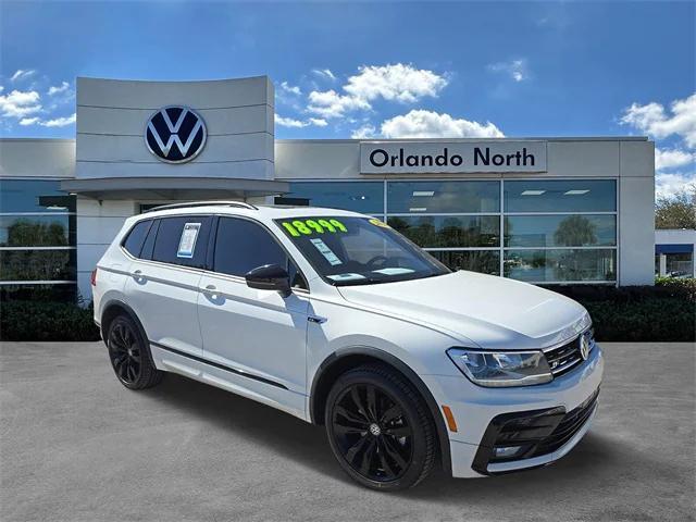 used 2021 Volkswagen Tiguan car, priced at $18,595