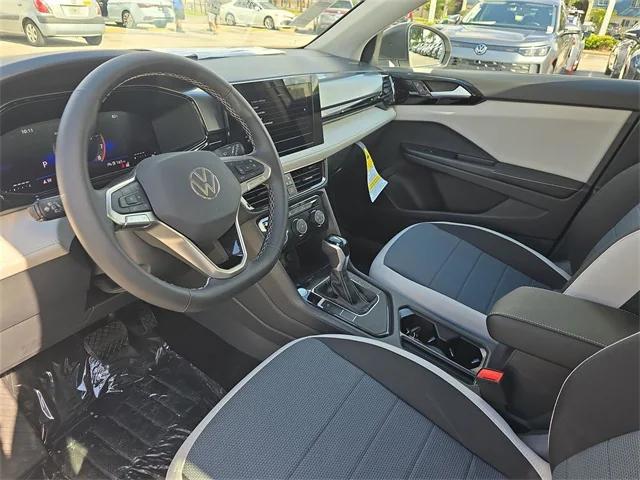 new 2025 Volkswagen Taos car, priced at $25,604