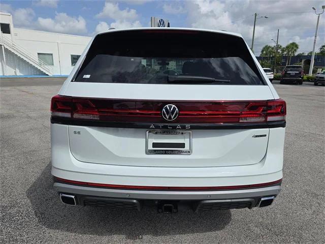 new 2025 Volkswagen Atlas car, priced at $44,638
