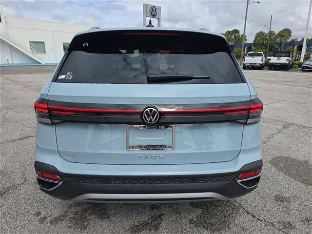new 2025 Volkswagen Taos car, priced at $27,348