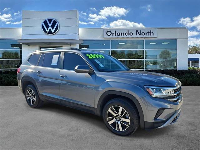 used 2022 Volkswagen Atlas car, priced at $20,899