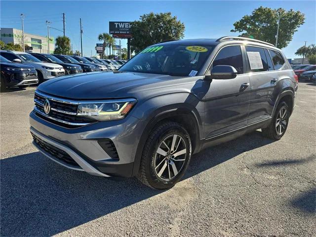 used 2022 Volkswagen Atlas car, priced at $20,899
