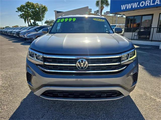 used 2022 Volkswagen Atlas car, priced at $20,899