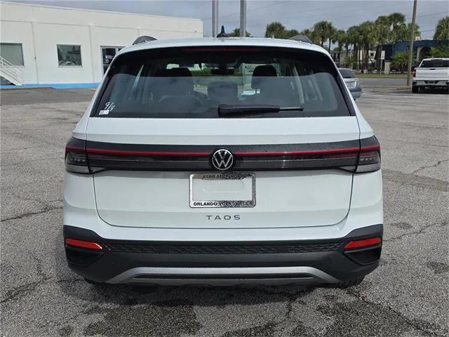 new 2025 Volkswagen Taos car, priced at $25,604