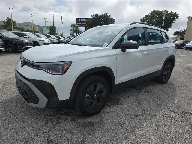 new 2025 Volkswagen Taos car, priced at $25,604