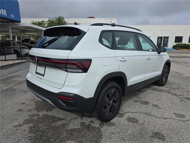 new 2025 Volkswagen Taos car, priced at $25,604