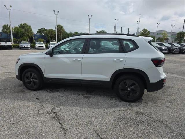 new 2025 Volkswagen Taos car, priced at $25,604