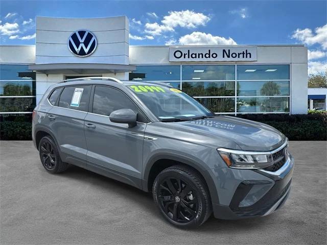 used 2023 Volkswagen Taos car, priced at $20,999