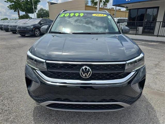 used 2023 Volkswagen Taos car, priced at $20,999