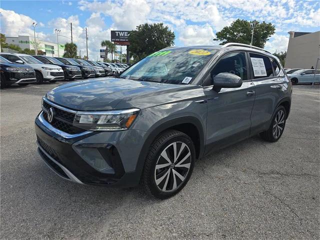used 2022 Volkswagen Taos car, priced at $18,899