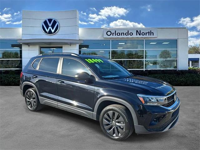 used 2022 Volkswagen Taos car, priced at $18,399