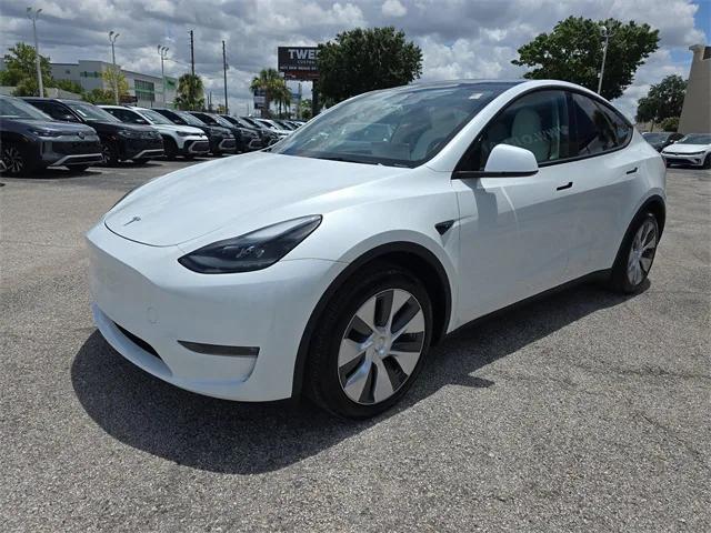 used 2024 Tesla Model Y car, priced at $34,999