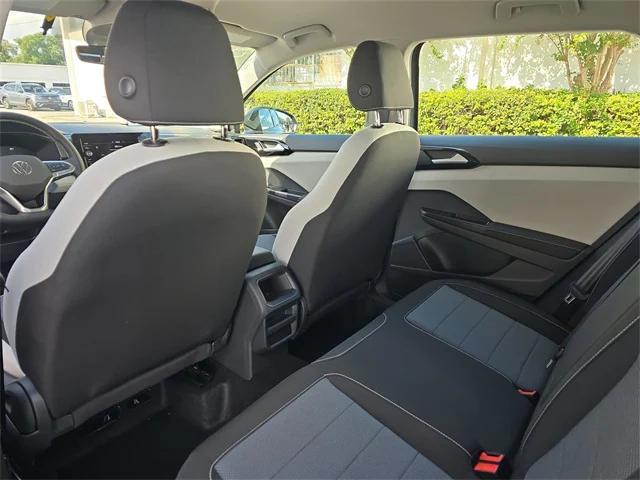 new 2025 Volkswagen Taos car, priced at $25,120