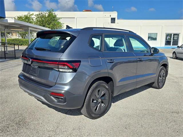 new 2025 Volkswagen Taos car, priced at $25,120