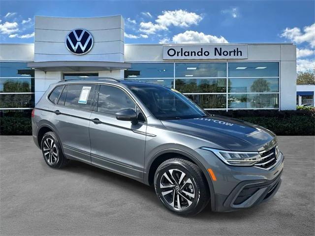 used 2022 Volkswagen Tiguan car, priced at $18,499