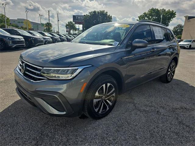used 2022 Volkswagen Tiguan car, priced at $18,499