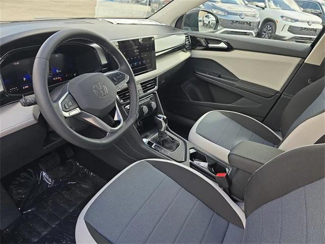 new 2025 Volkswagen Taos car, priced at $25,120