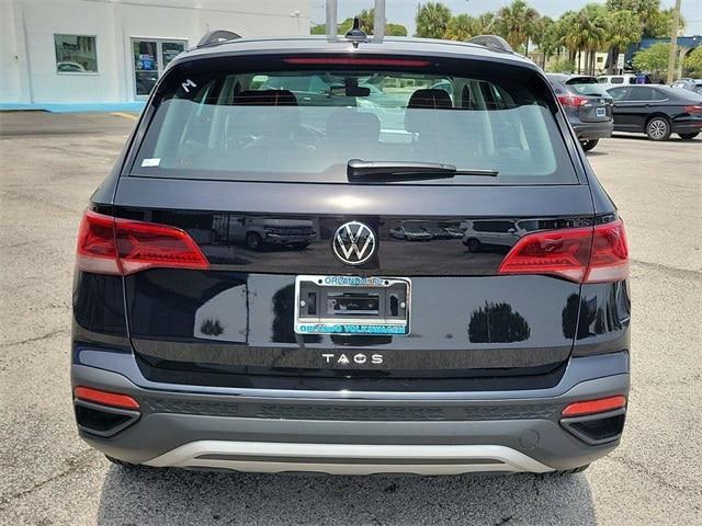 new 2024 Volkswagen Taos car, priced at $23,210