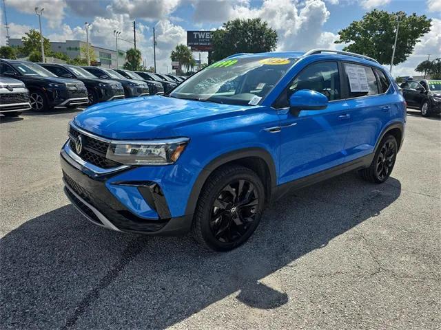 used 2022 Volkswagen Taos car, priced at $18,895