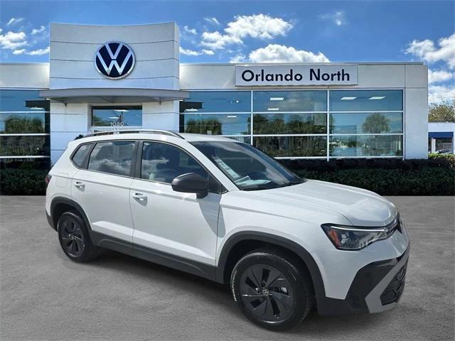 new 2025 Volkswagen Taos car, priced at $25,120