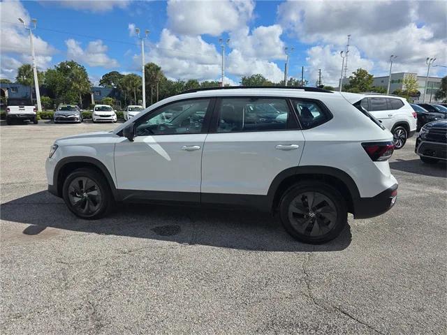 new 2025 Volkswagen Taos car, priced at $25,120