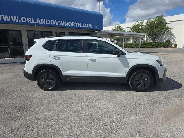 new 2025 Volkswagen Taos car, priced at $25,120
