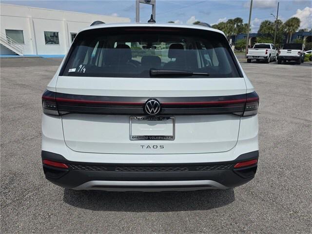 new 2025 Volkswagen Taos car, priced at $25,120