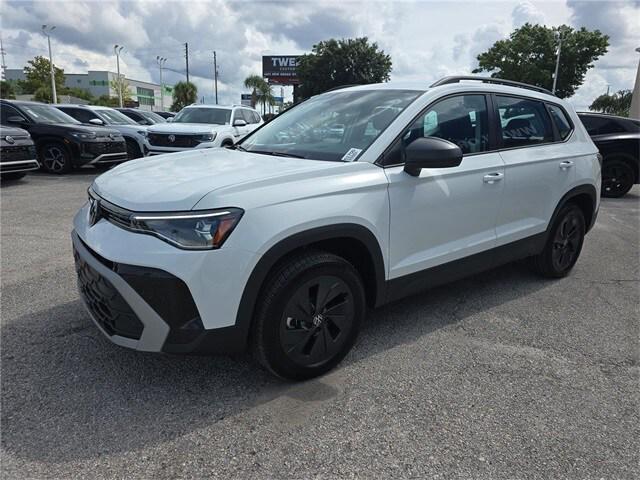 new 2025 Volkswagen Taos car, priced at $25,120