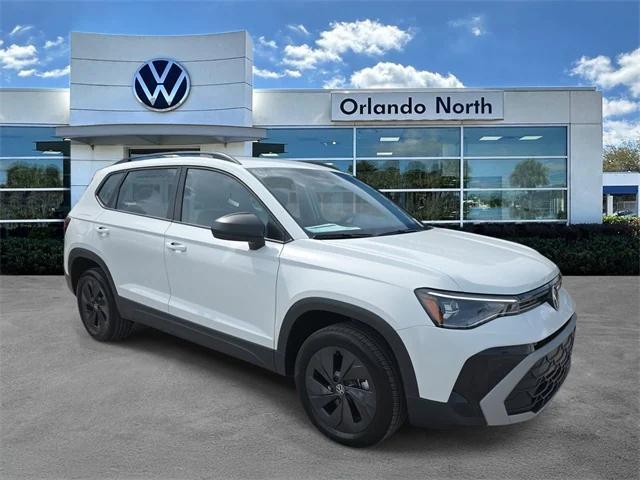 new 2025 Volkswagen Taos car, priced at $25,120