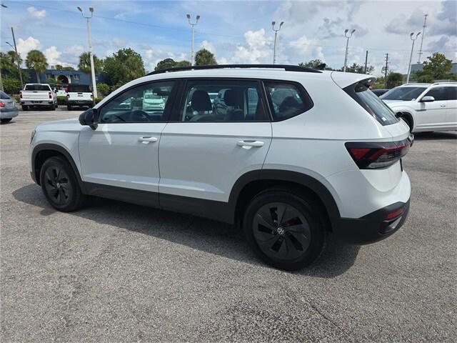 new 2025 Volkswagen Taos car, priced at $25,120