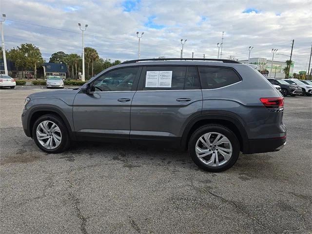 used 2021 Volkswagen Atlas car, priced at $25,595