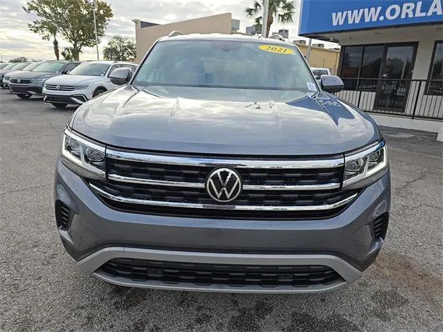 used 2021 Volkswagen Atlas car, priced at $25,595