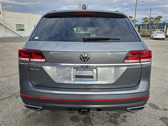 used 2021 Volkswagen Atlas car, priced at $25,595