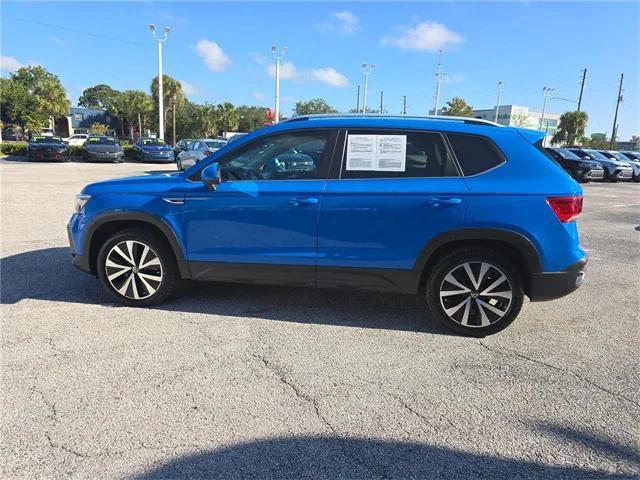 used 2022 Volkswagen Taos car, priced at $18,895