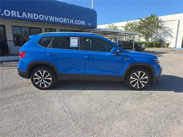 used 2022 Volkswagen Taos car, priced at $18,895