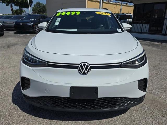used 2021 Volkswagen ID.4 car, priced at $24,499