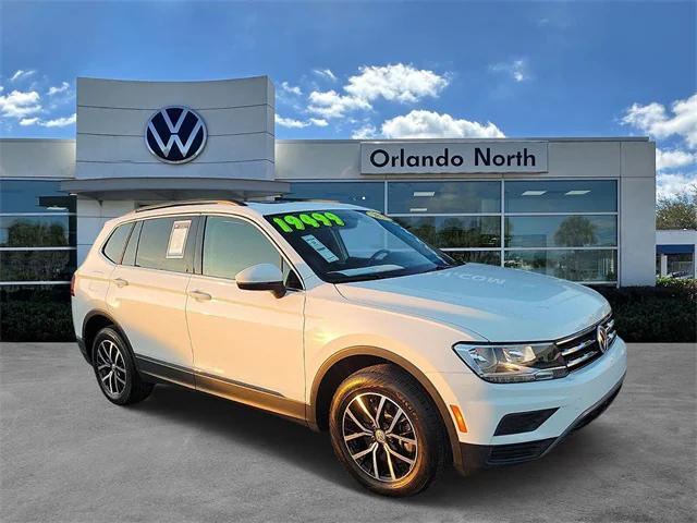 used 2021 Volkswagen Tiguan car, priced at $19,295