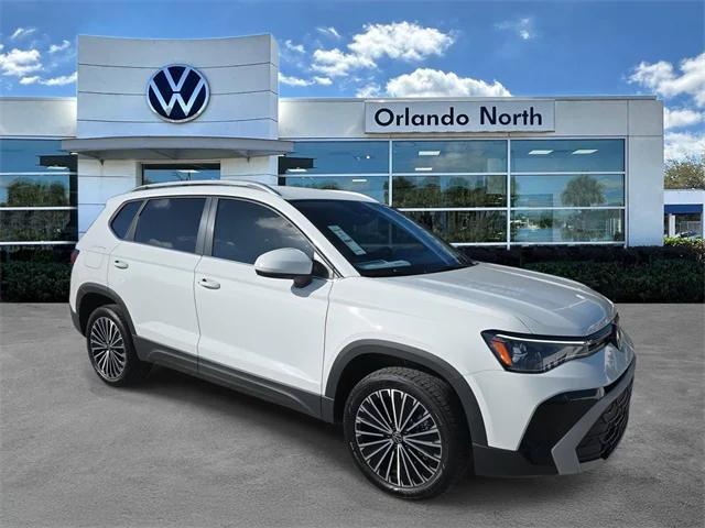 new 2025 Volkswagen Taos car, priced at $28,427