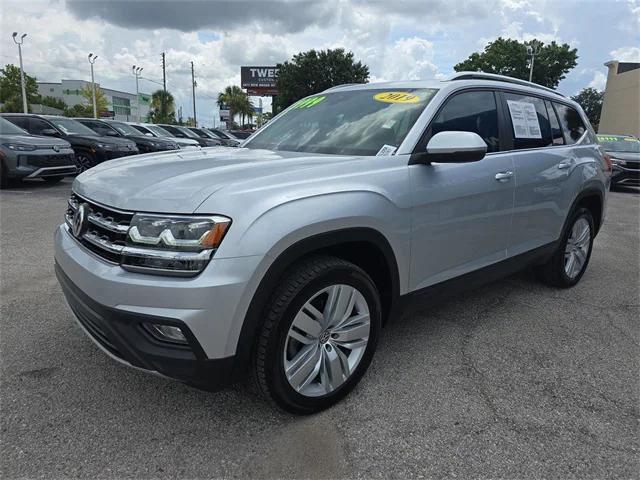 used 2019 Volkswagen Atlas car, priced at $21,999
