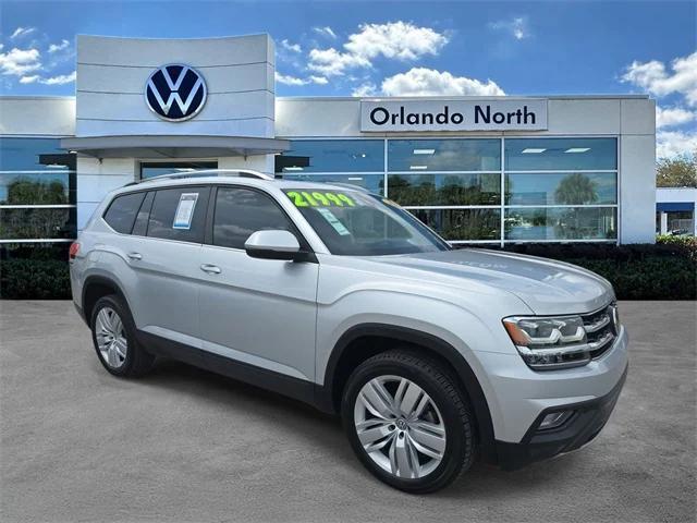 used 2019 Volkswagen Atlas car, priced at $21,999