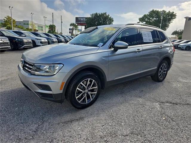 used 2020 Volkswagen Tiguan car, priced at $14,999