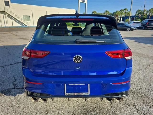 new 2025 Volkswagen Golf R car, priced at $52,506