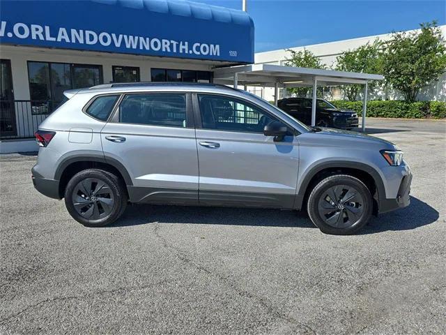 new 2025 Volkswagen Taos car, priced at $25,120