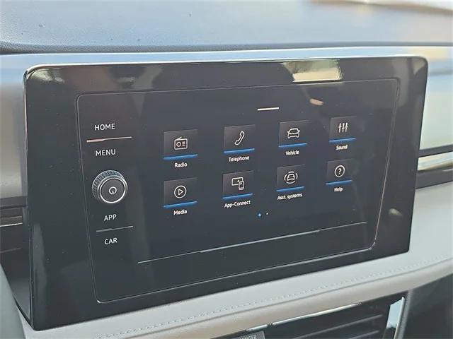new 2025 Volkswagen Taos car, priced at $25,120