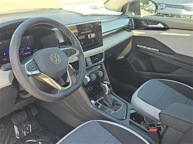 new 2025 Volkswagen Taos car, priced at $25,120