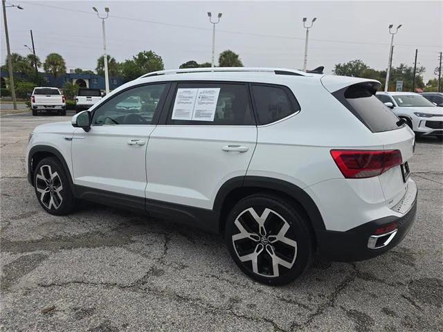 used 2023 Volkswagen Taos car, priced at $23,495