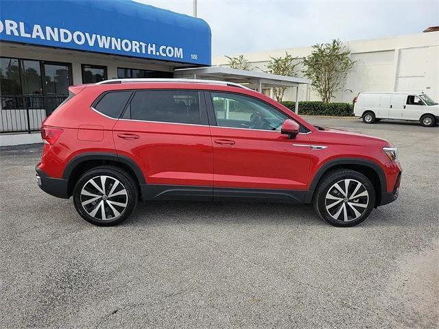 new 2024 Volkswagen Taos car, priced at $28,598